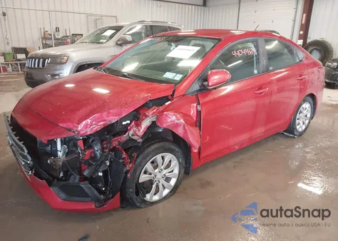 2019 Hyundai Accent Se z USA, uszkodzony, nr VIN 3KPC24A31KE051489